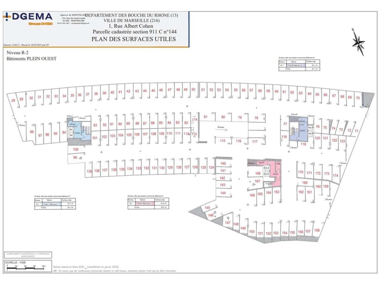 Location bureaux 2507 m² divisibles à partir de 119 m²