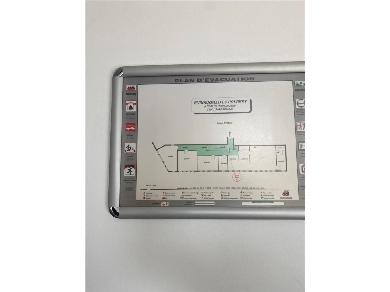 Location bureaux 2123 m² divisibles à partir de 109 m²
