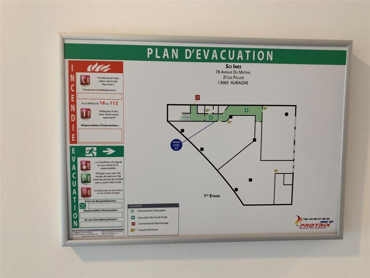 Location bureaux 208 m² divisibles à partir de 73 m²
