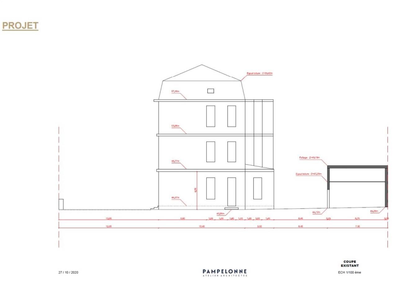 Location bureaux 472 m² non divisibles