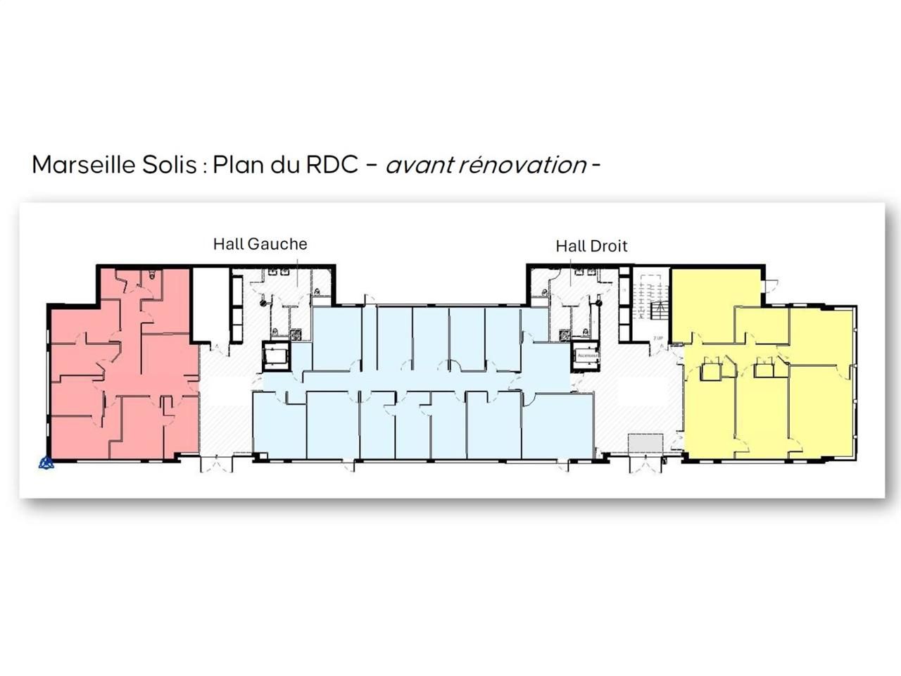 Location bureaux 2208 m² divisibles à partir de 184 m²