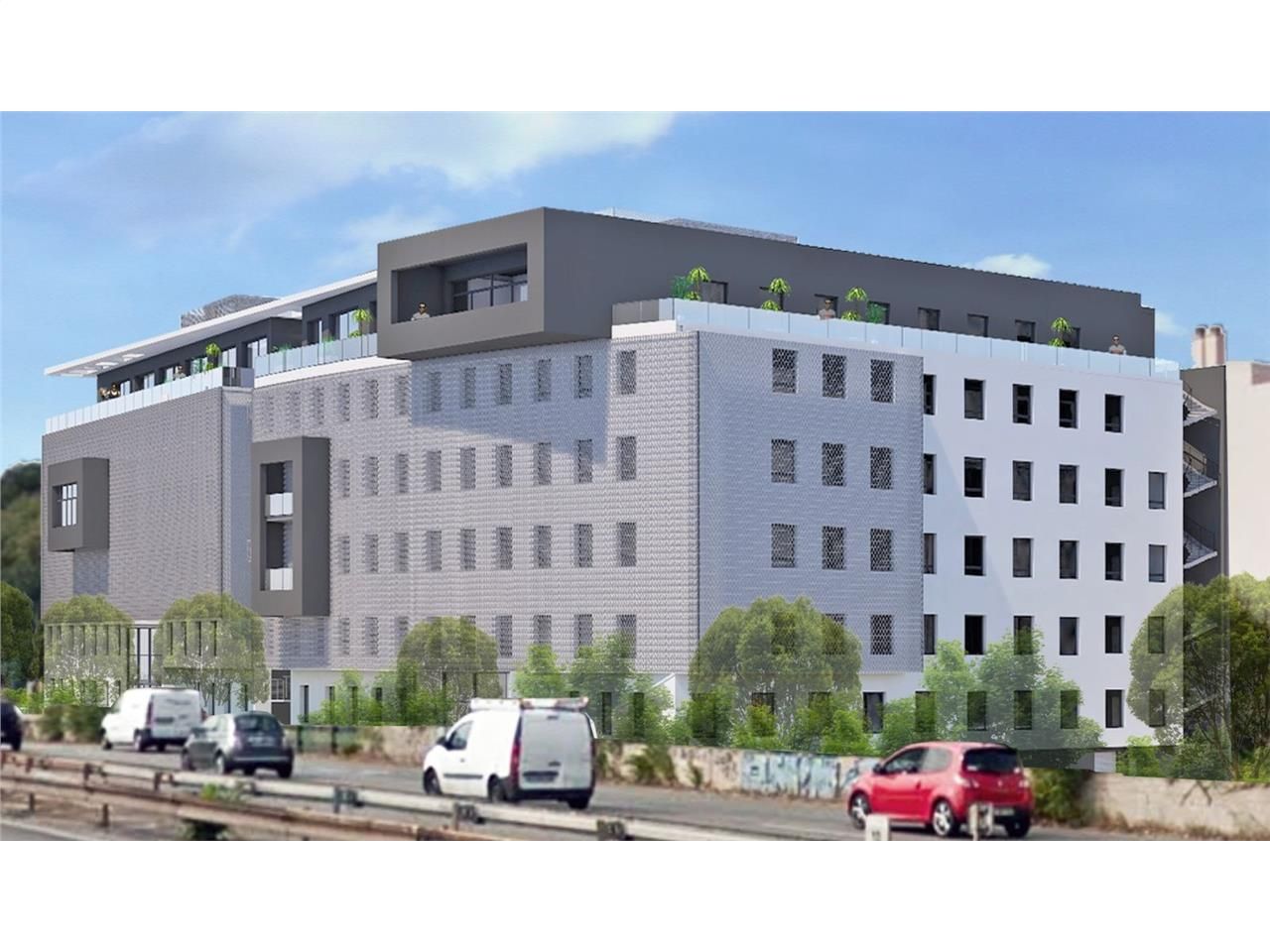 BUREAUX NEUFS A VENDRE - 13010 MARSEILLE - CRYSTA