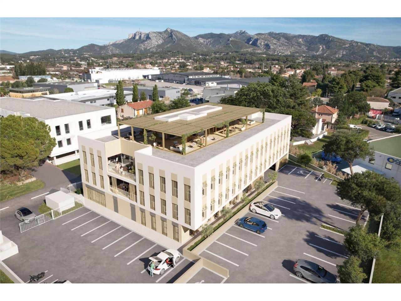 BUREAUX A VENDRE - NAPOLLON SUD - 13400 AUBAGNE.