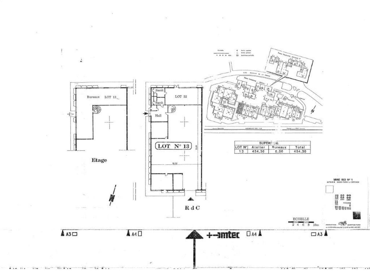 Location entrepots 696 m² non divisibles