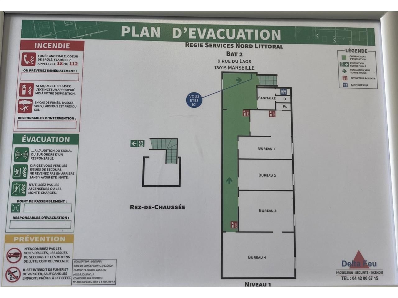 Vente bureaux 130 m² non divisibles