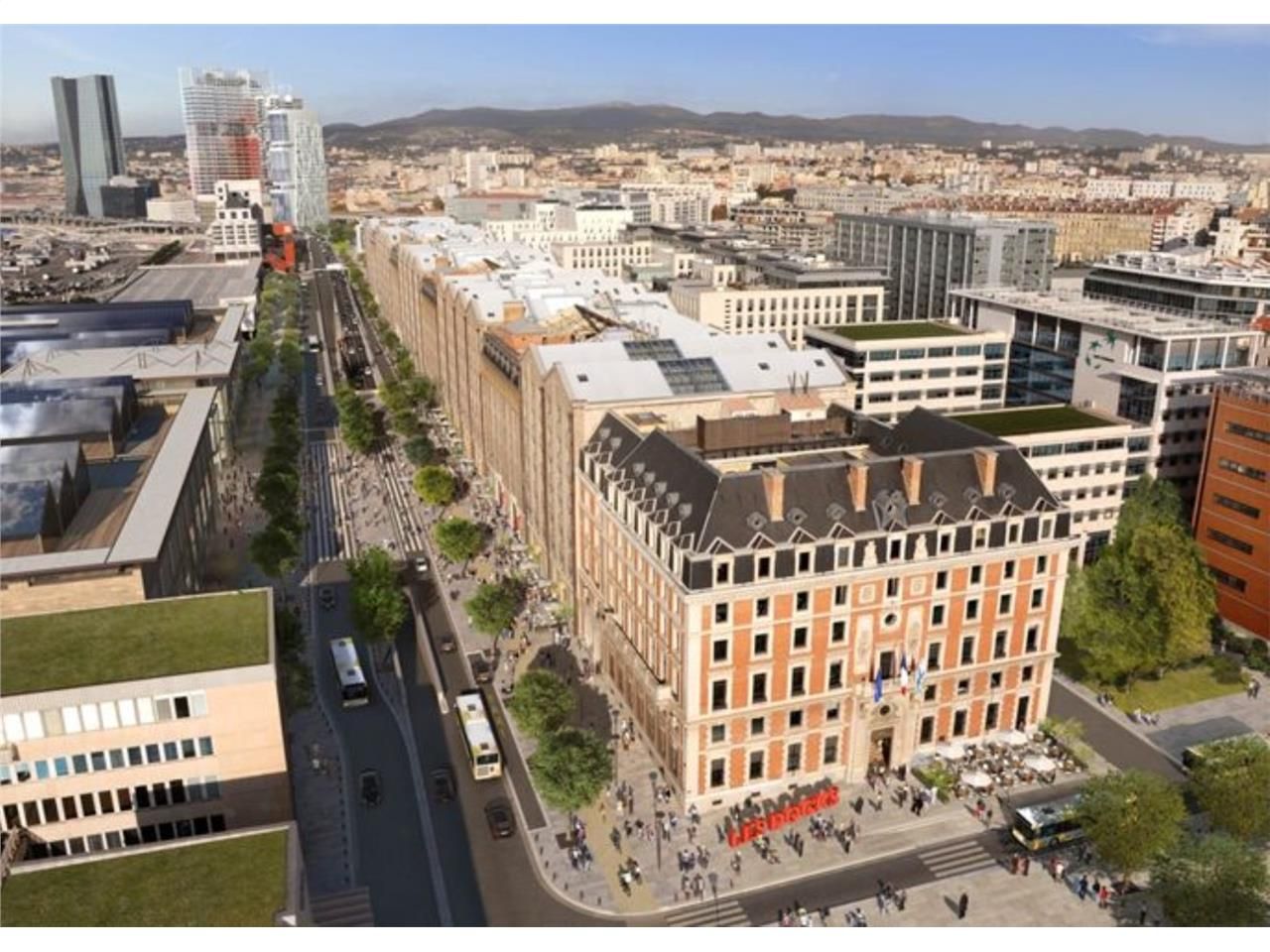 BUREAUX A LOUER - JOLIETTE A MARSEILLE 13002 " LE