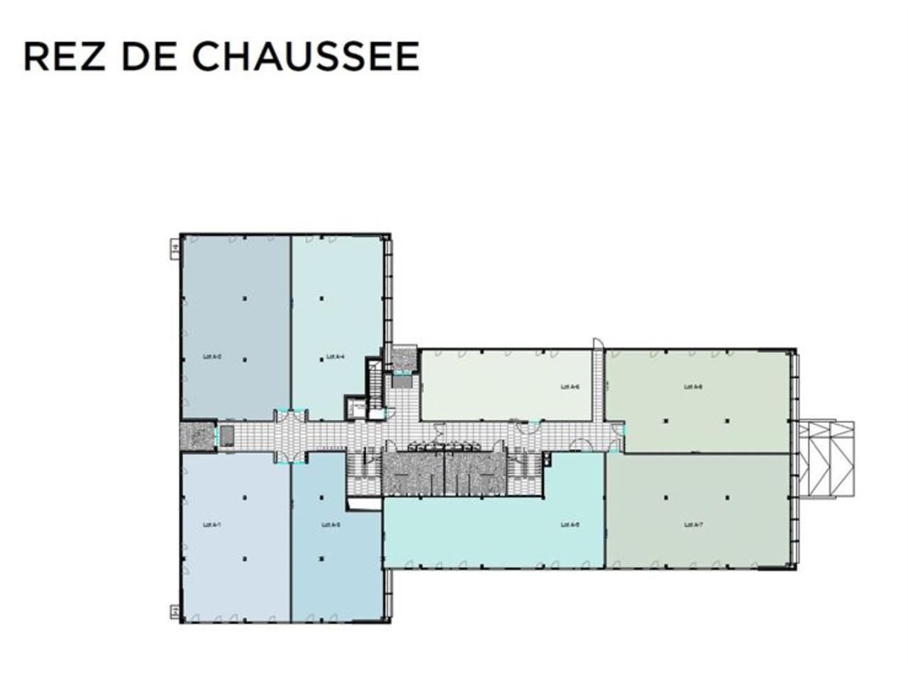 Location bureaux 341 m² divisibles à partir de 159 m²