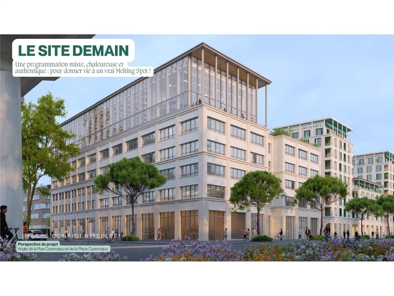 PROGRAMME NEUF DE BUREAUX "CHATEAU VERT" - A LOUE