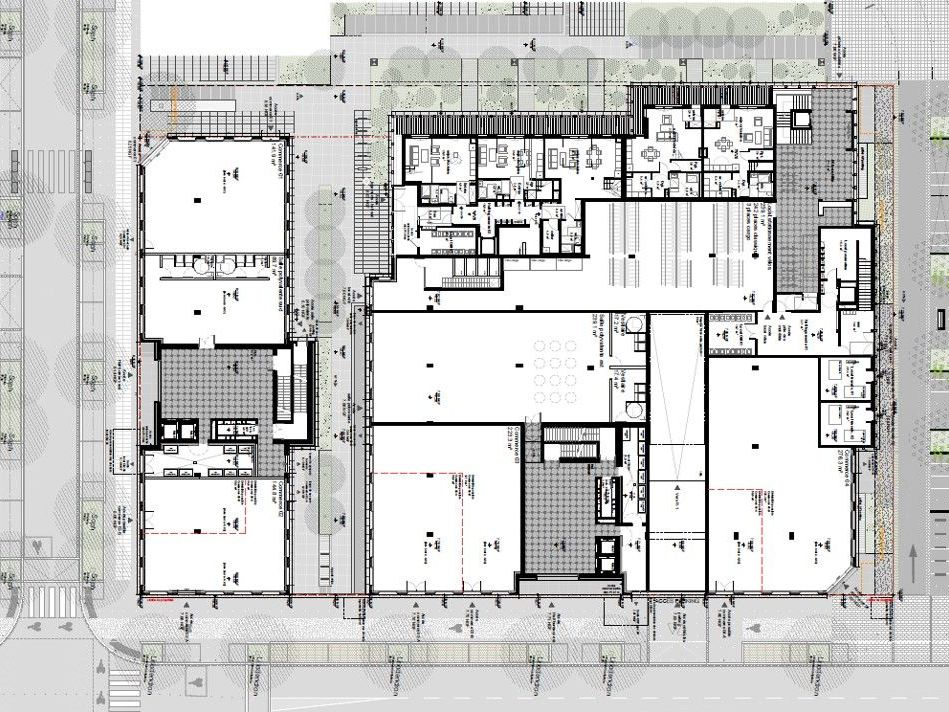 Location bureaux 4012 m² divisibles à partir de 800 m²