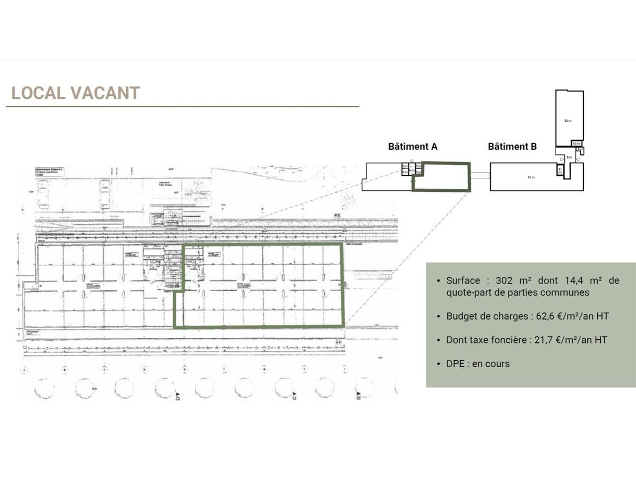 Situé au coeur de la zone d'activité du Moulin Ne