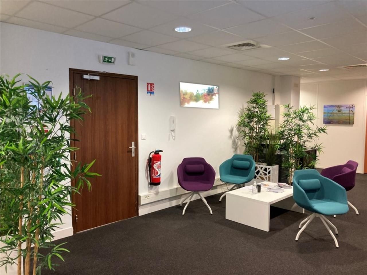 A proximité de la route de St Nazaire, dans un en