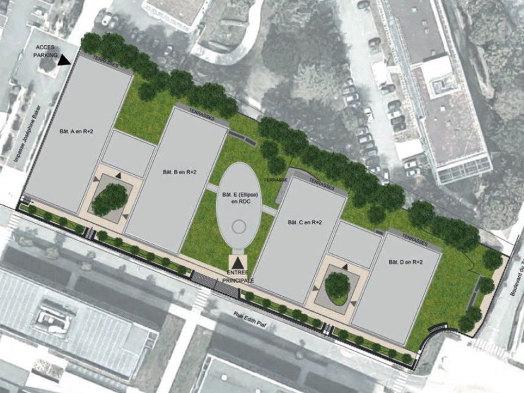 Vente bureaux 8245 m² divisibles à partir de 2000 m²