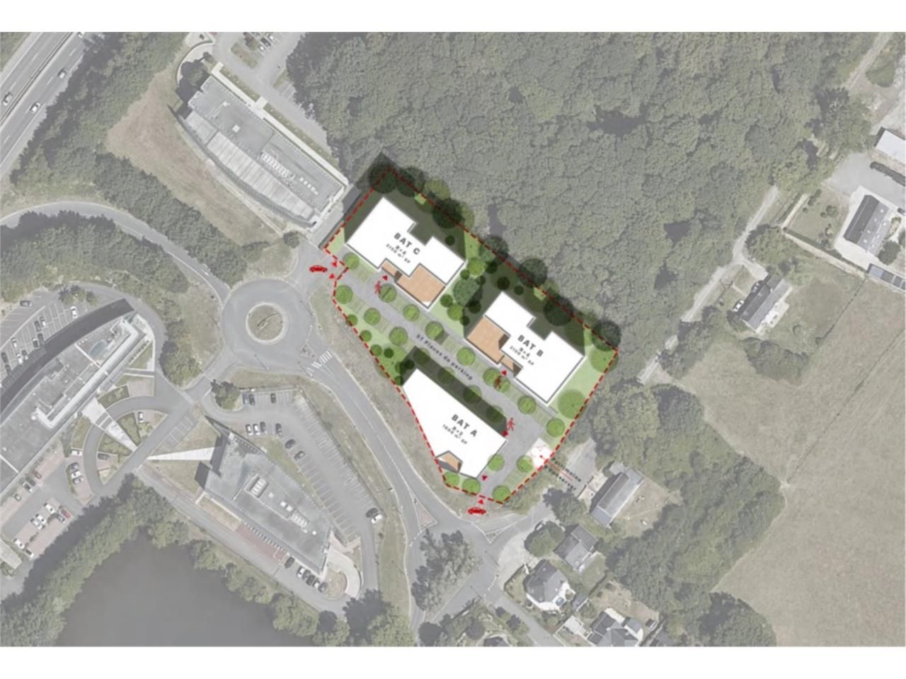 Vente bureaux 6338 m² divisibles à partir de 600 m²