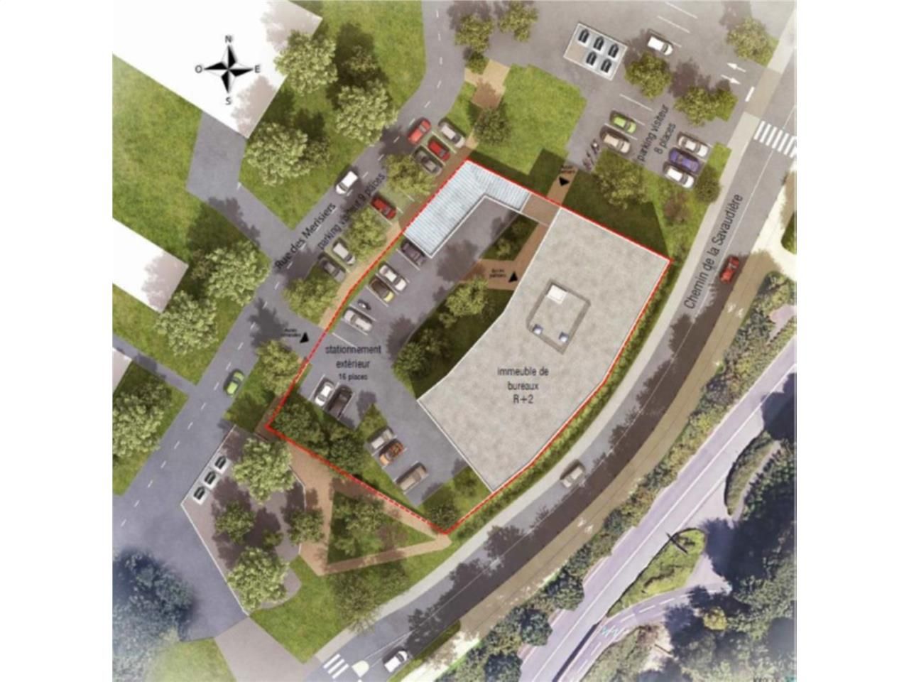 Location bureaux 1505 m² divisibles à partir de 206 m²