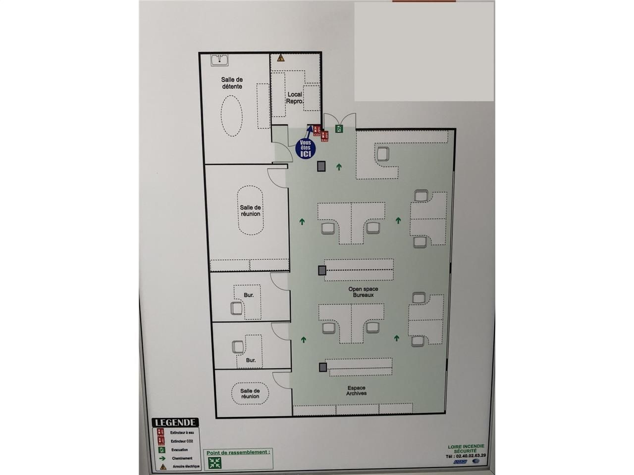 Location bureaux 702 m² divisibles à partir de 168 m²