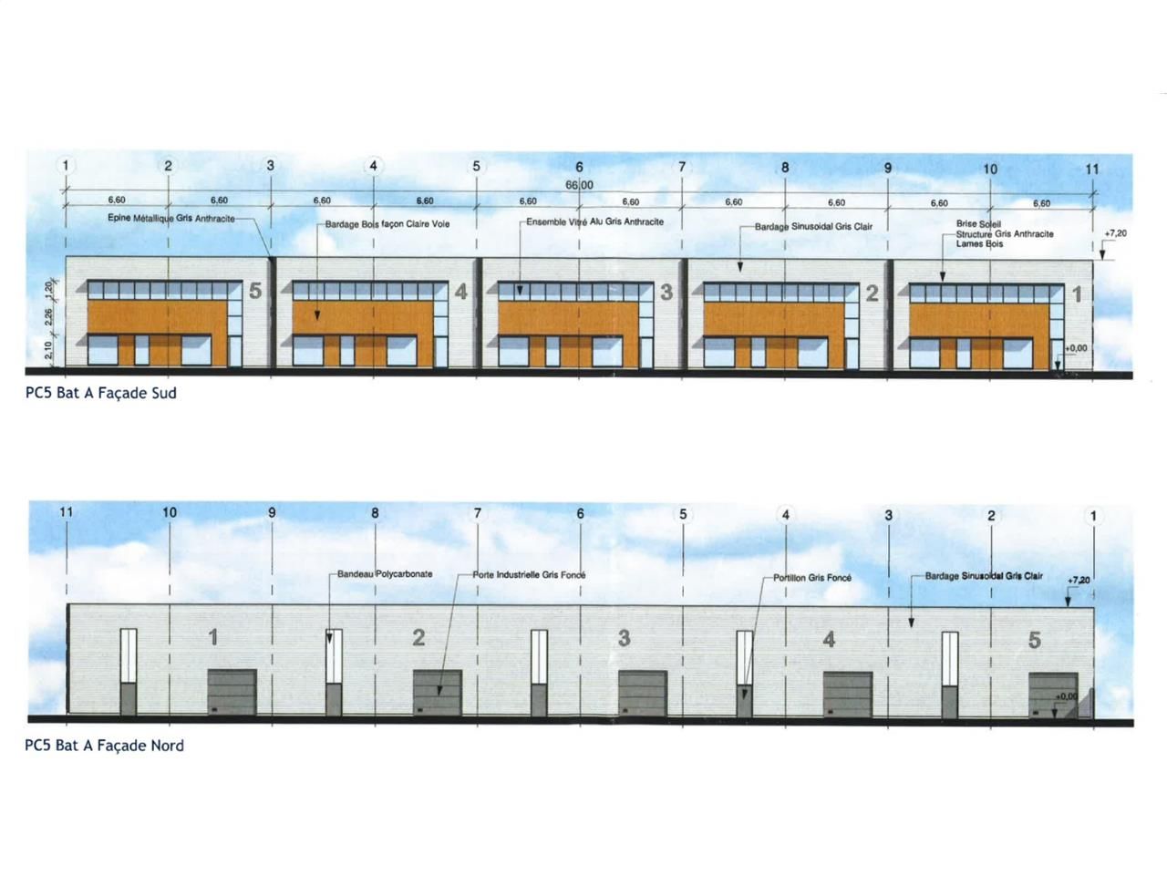 Vente entrepots 2050 m² divisibles à partir de 103 m²
