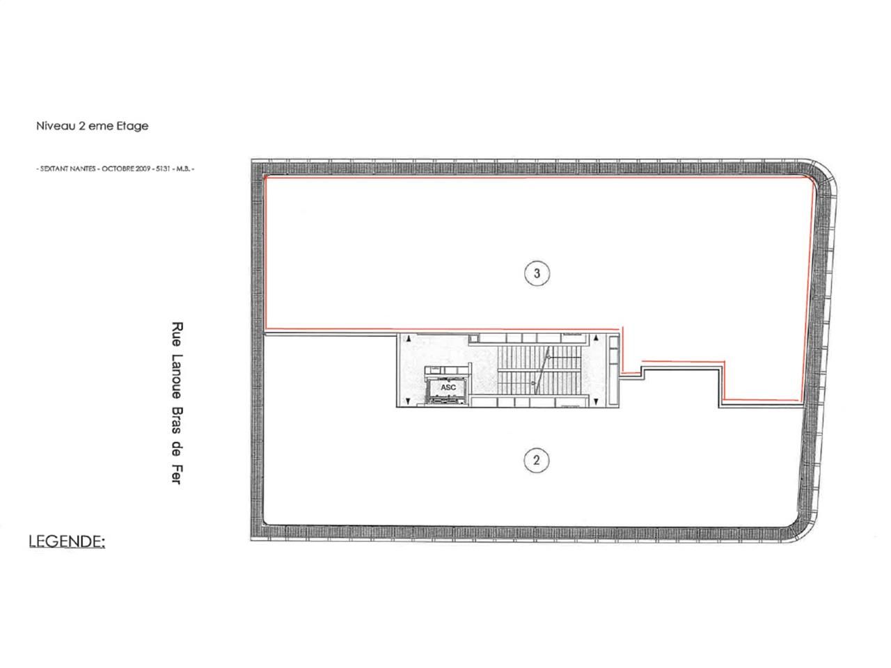 Location bureaux 359 m² non divisibles