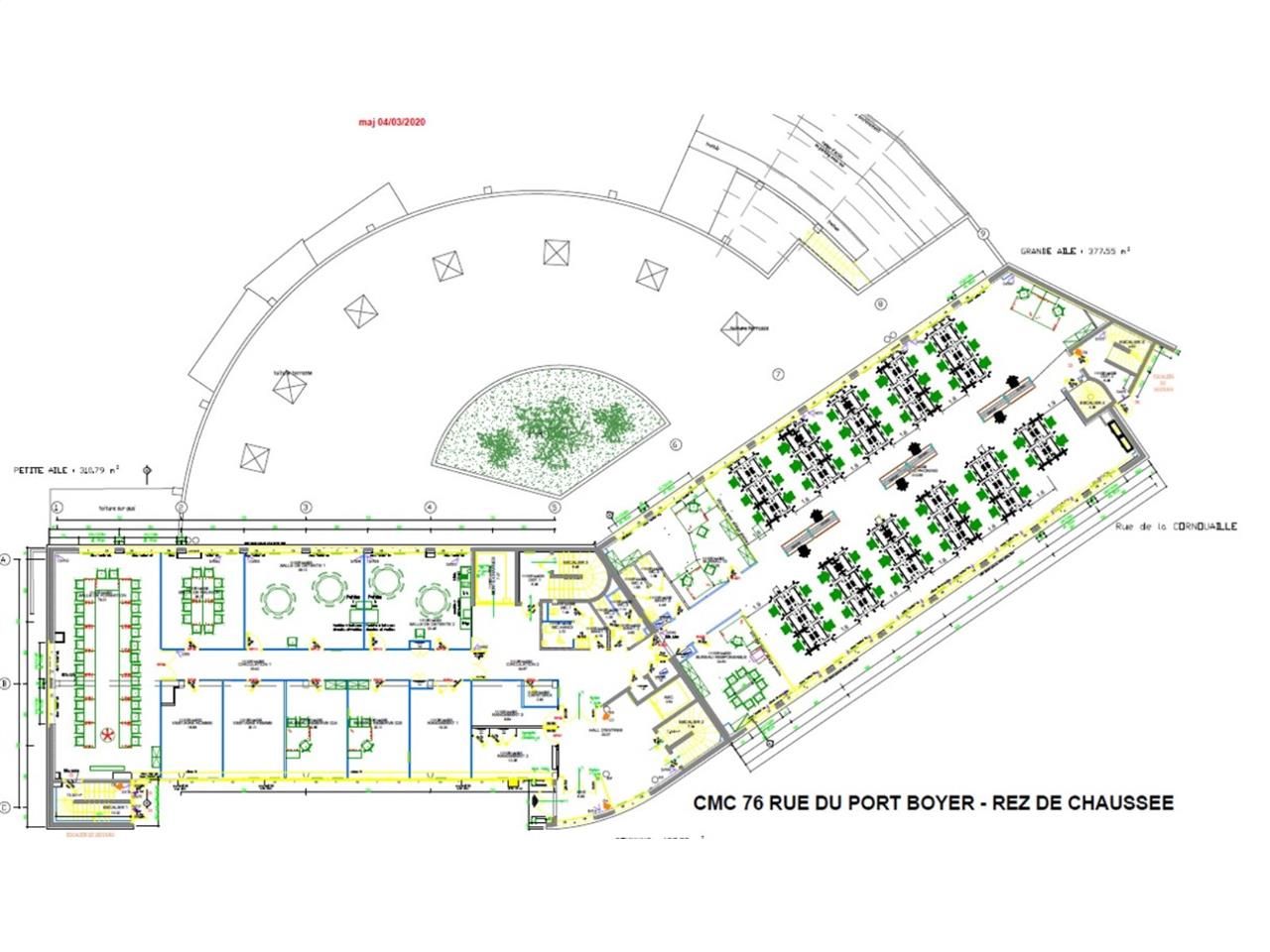Vente bureaux 4171 m² non divisibles