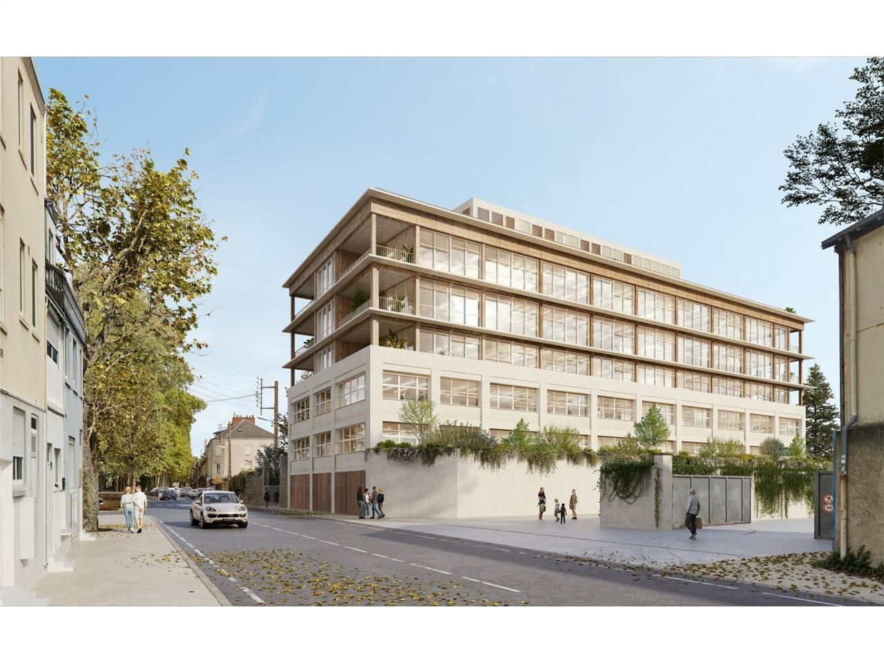 Bas Chantenay, à proximité immédiate de la Loire 