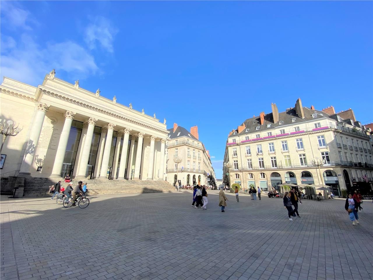 Dans l'hypercentre historique de Nantes, au coeur