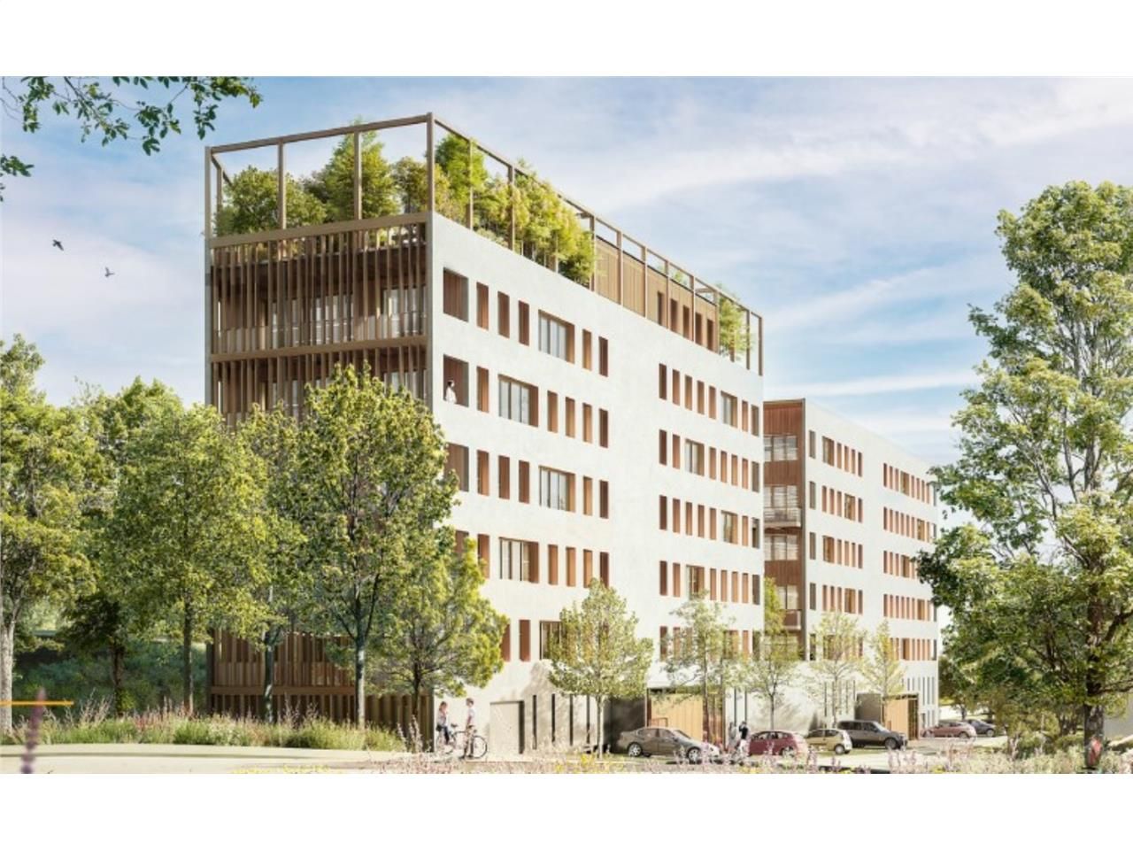 Situé à l'Est du centre-ville d'Angers, Cet immeu