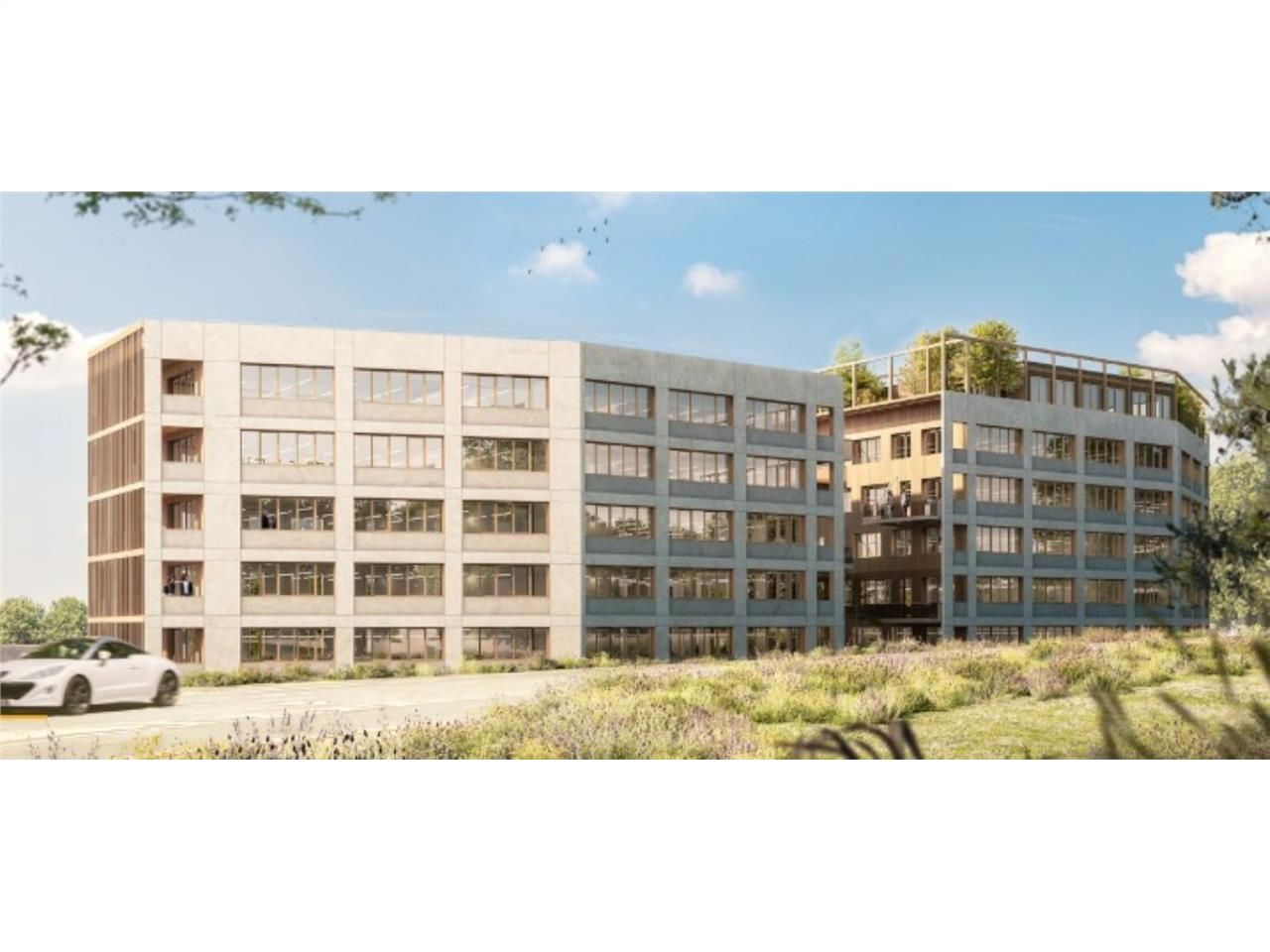 Situé à l'Est du centre-ville d'Angers, Cet immeu