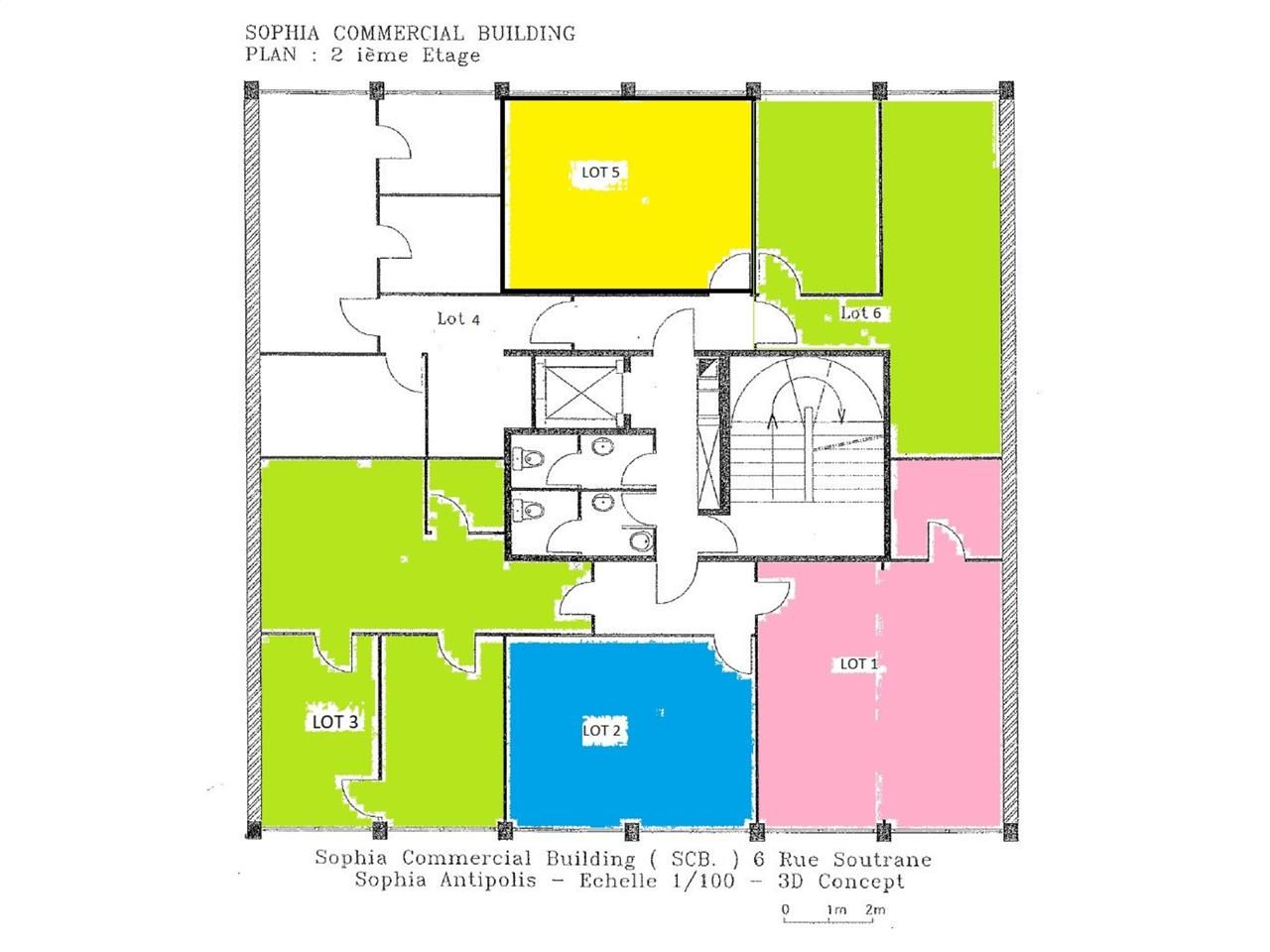Sophia Antipolis (06560), quartier Garbejaire, au