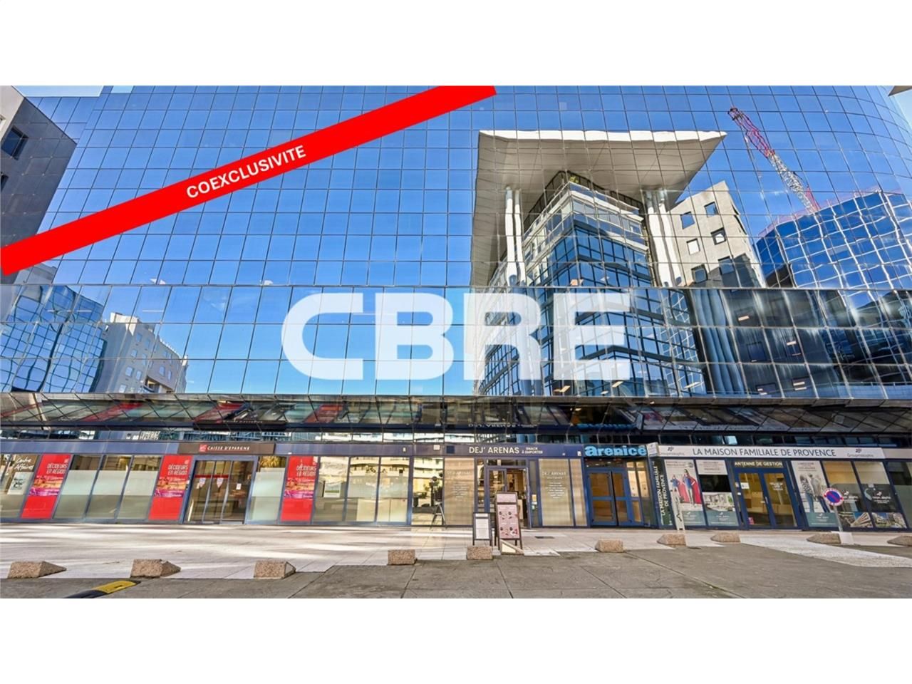 NICE ARENAS (06200) - CBRE vous propose à la loca