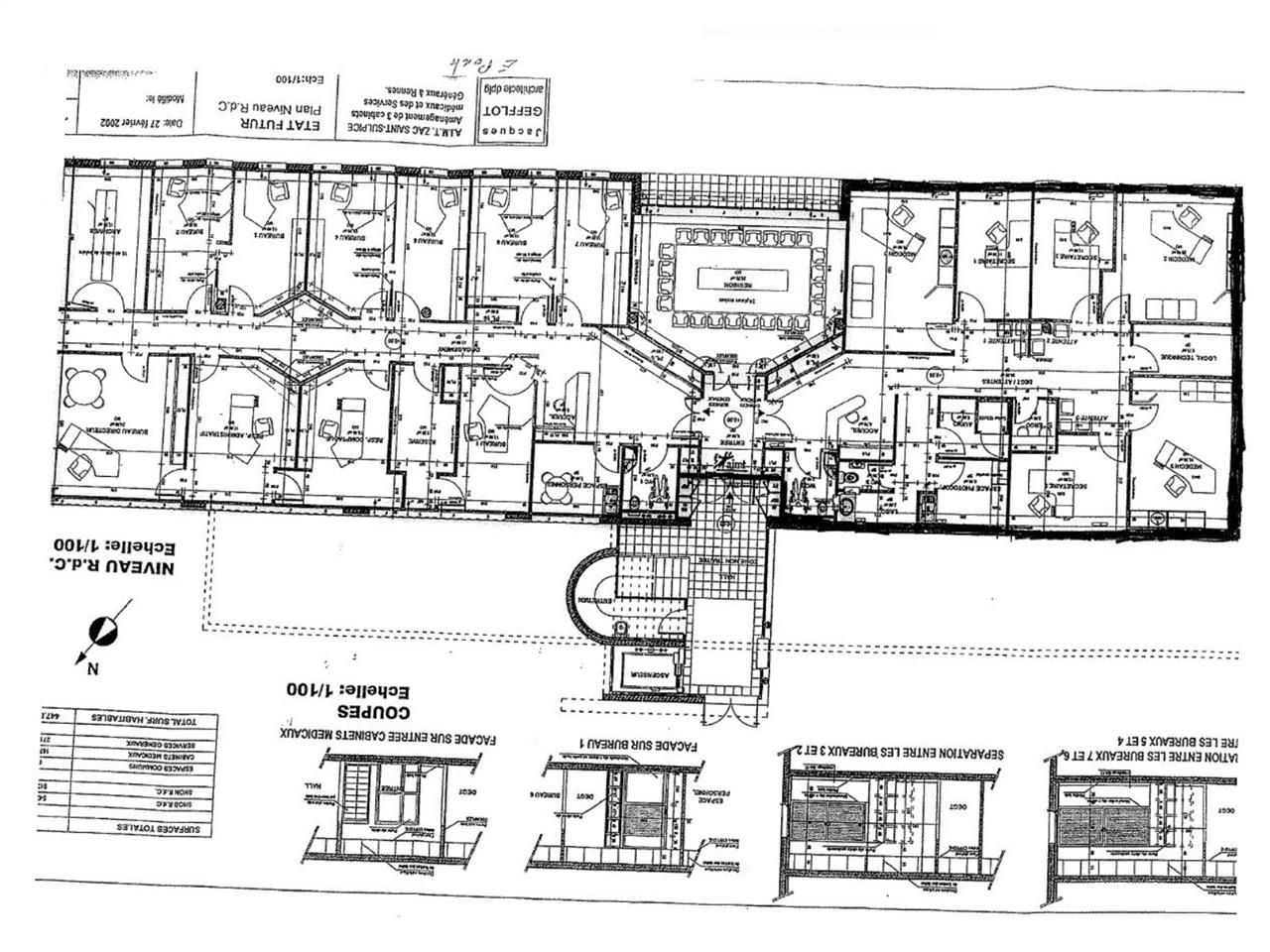 Location bureaux 482 m² divisibles à partir de 250 m²