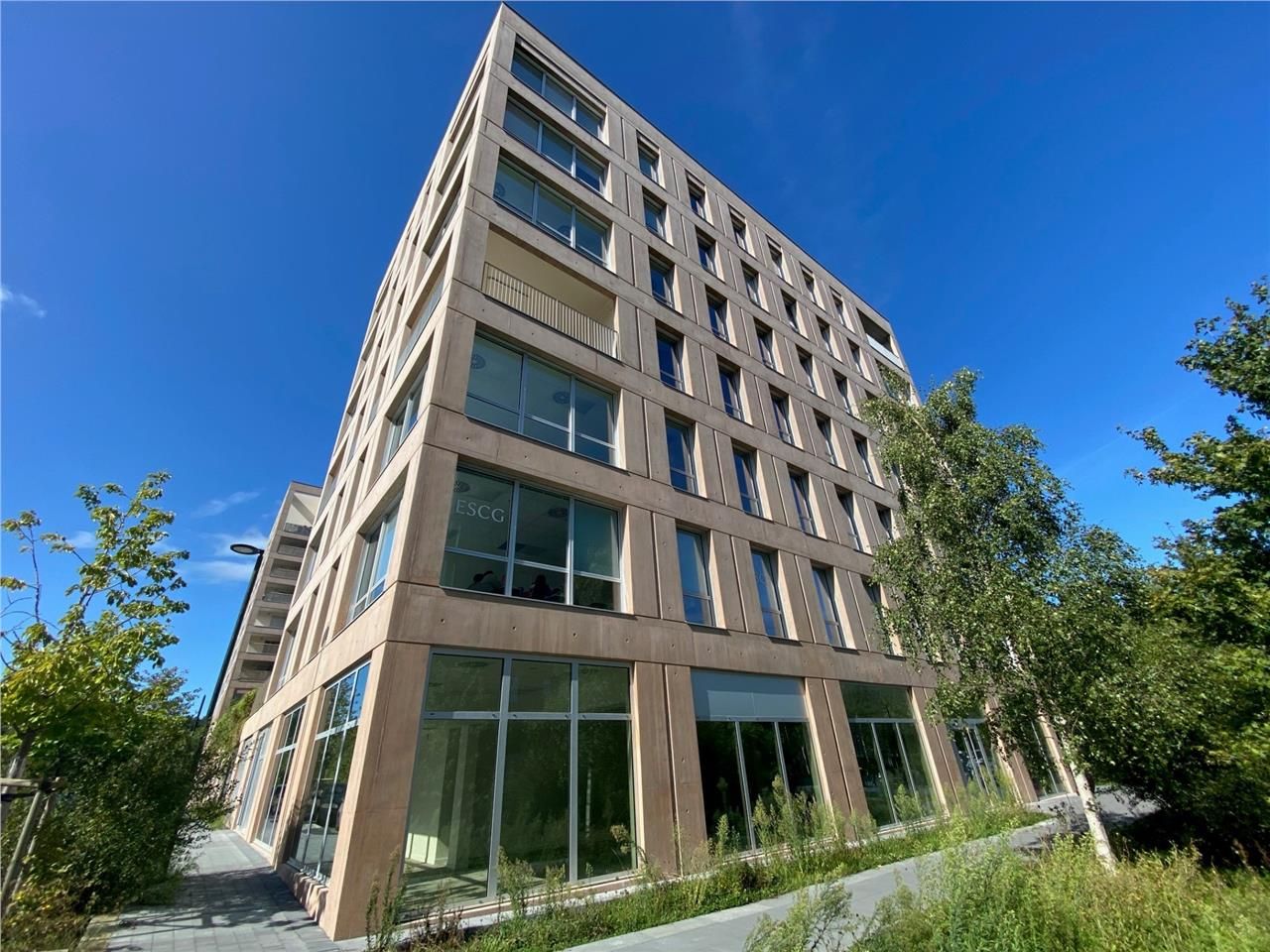 Au coeur du quartier d'affaire de la Courrouze, C