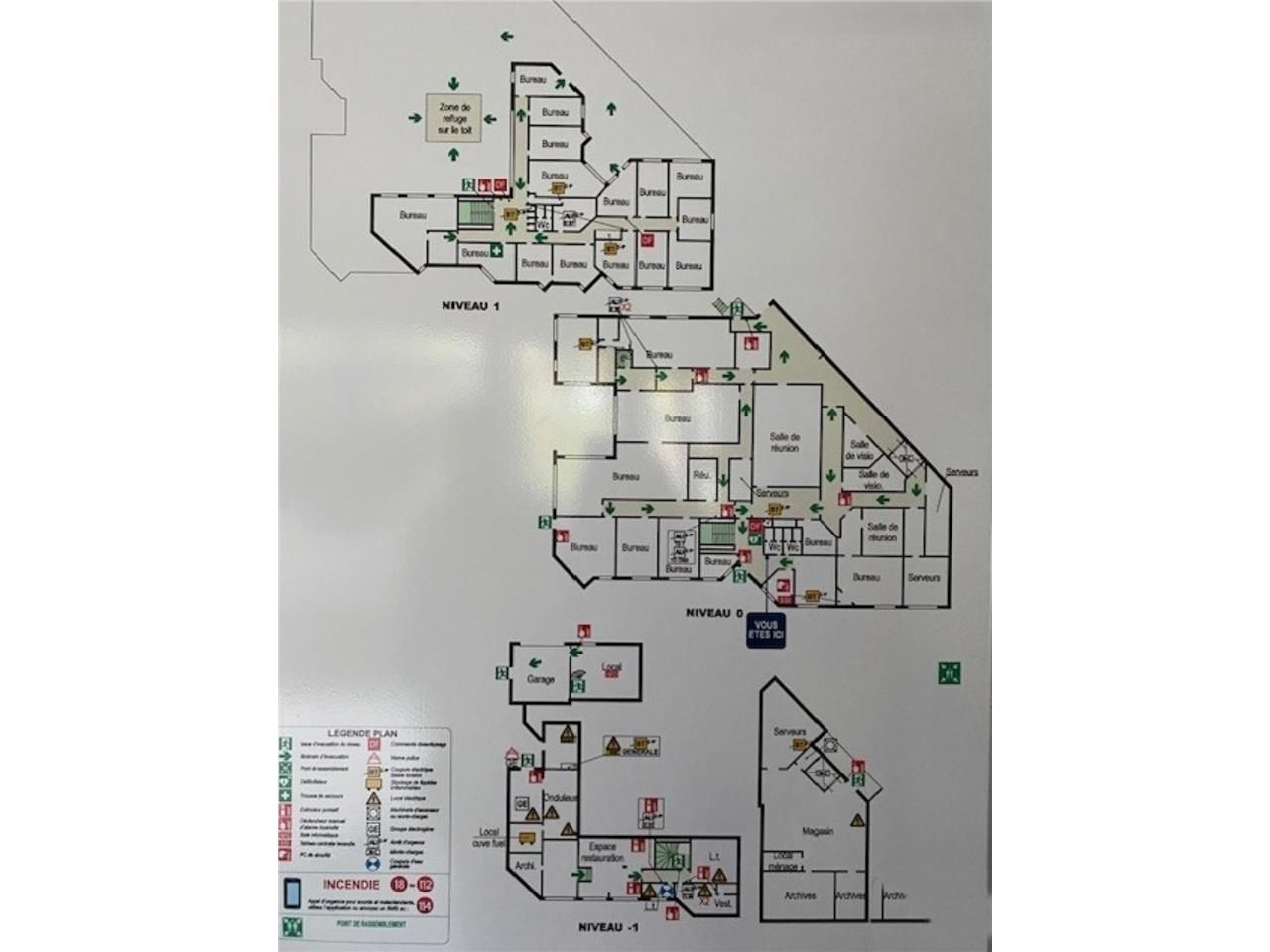 Location bureaux 1877 m² divisibles à partir de 100 m²