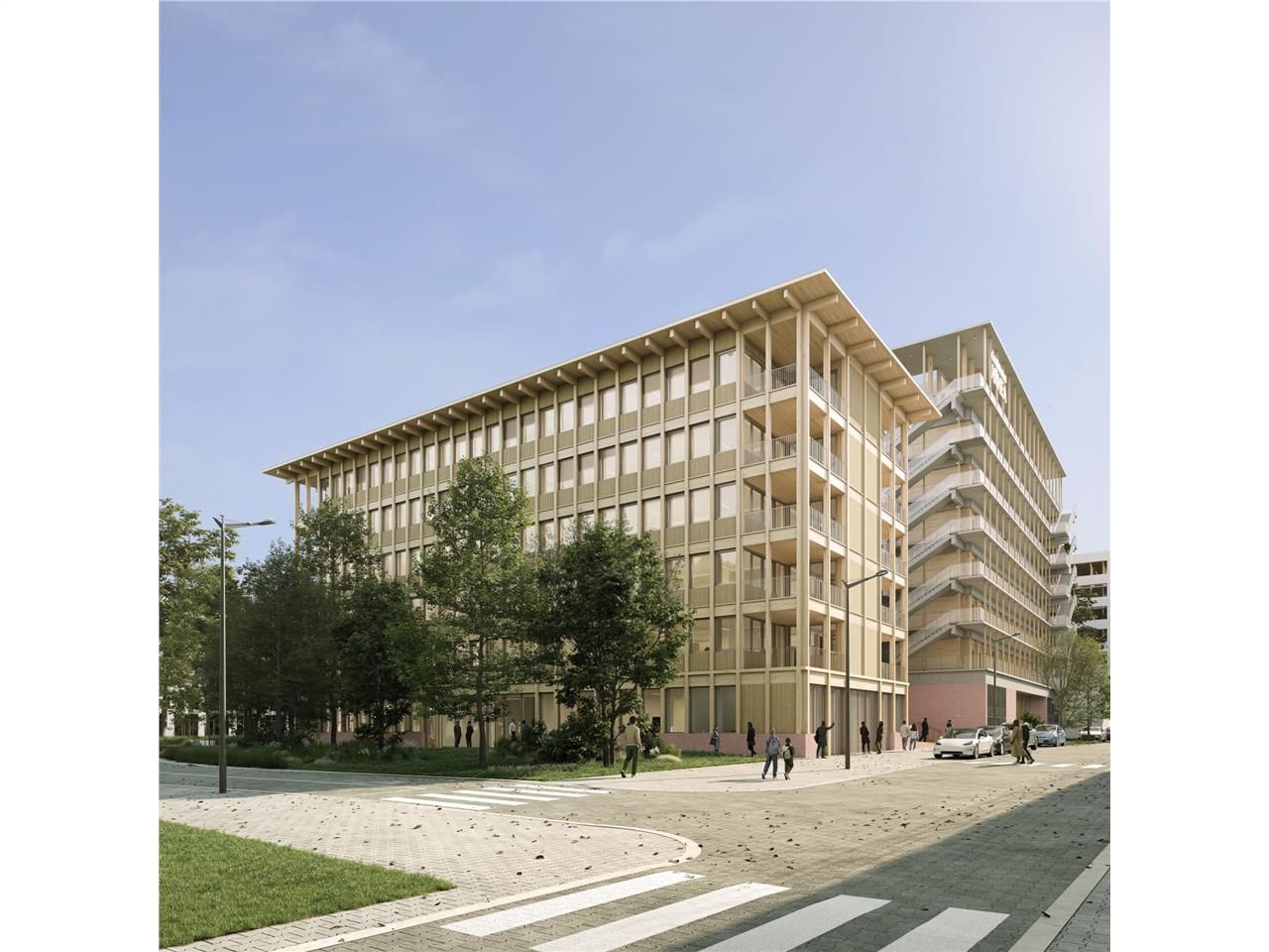 Situé dans la ZAC de la Courrouze à Saint-Jacques