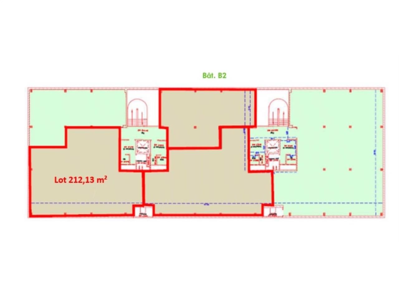 Location bureaux 800 m² divisibles à partir de 212 m²