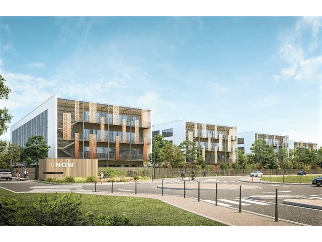 Bureaux neufs à louer répartis sur 2 bâtiments to