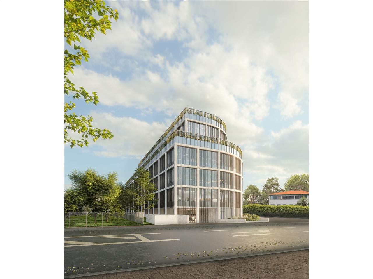 Bureaux neufs à vendre ou à louer dans un immeubl