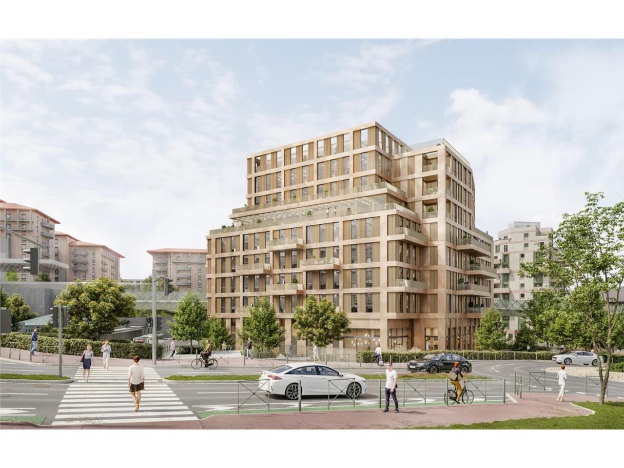 Bureaux neufs à vendre ou à louer à TOULOUSE, au