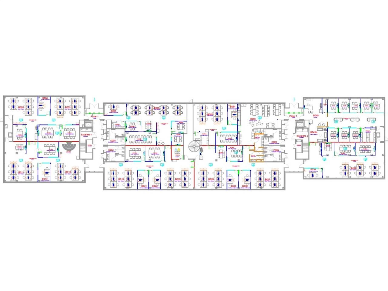 Location bureaux 5402 m² divisibles à partir de 1787 m²