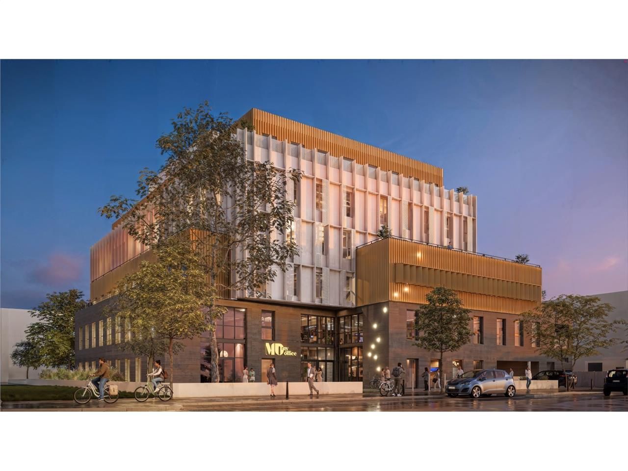 Bureaux neufs à vendre ou à louer sur le parc ter