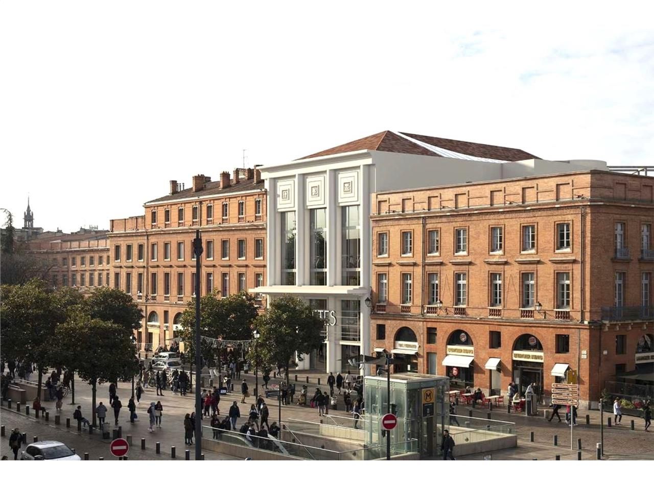 Bureaux neufs à louer situés dans un immeuble emb