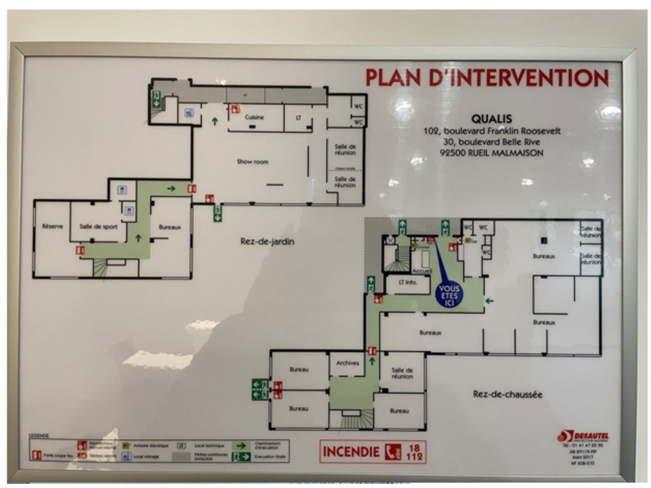 Vente bureaux 693 m² non divisibles