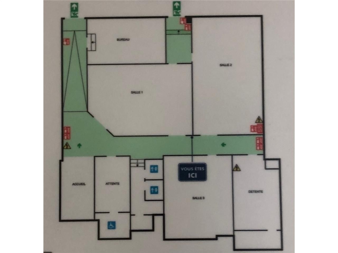 Vente bureaux 250 m² non divisibles