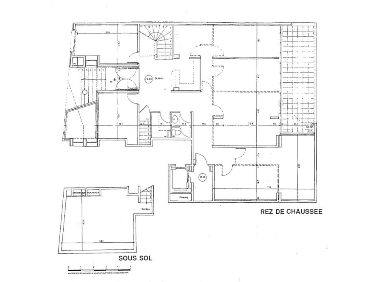 Vente bureaux 323 m² non divisibles