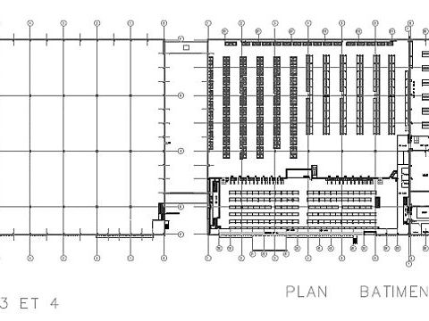 Location entrepots 6113 m² non divisibles