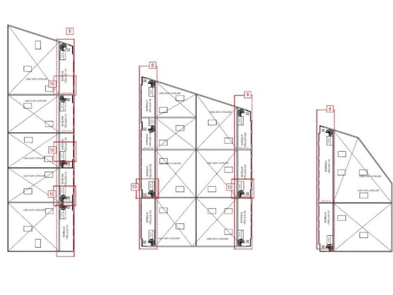 Location entrepots 627 m² non divisibles
