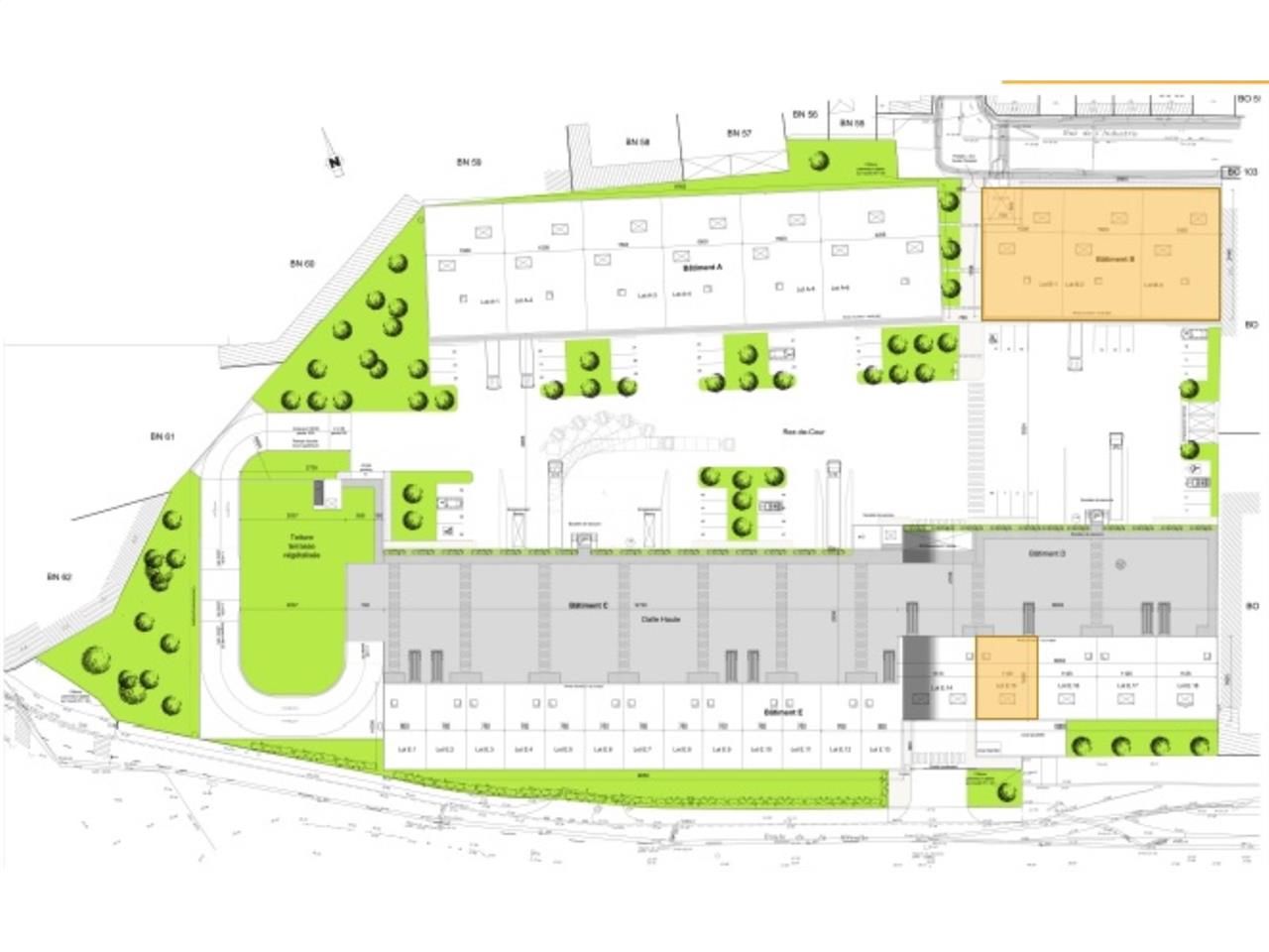 Location entrepots 693 m² divisibles à partir de 231 m²