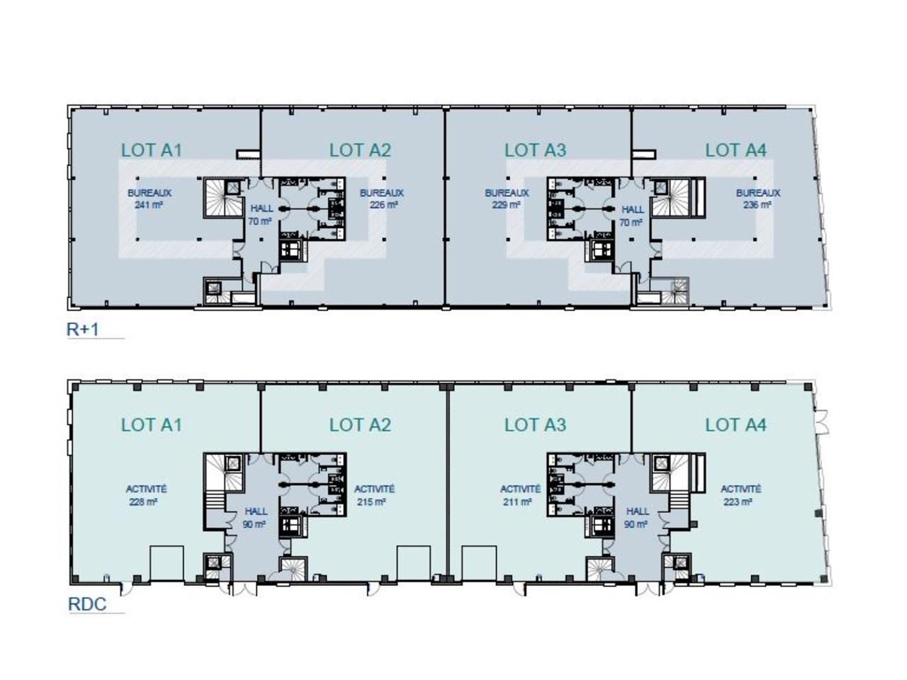 Location entrepots 17723 m² divisibles à partir de 223 m²