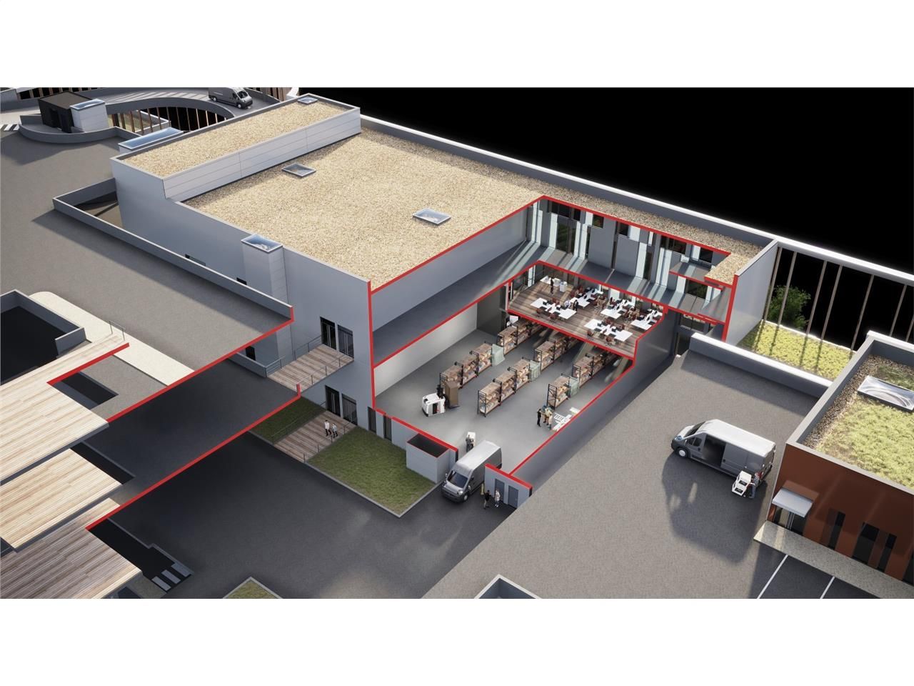 EXCLUSIVITE - CBRE vous propose à louer, un parc 