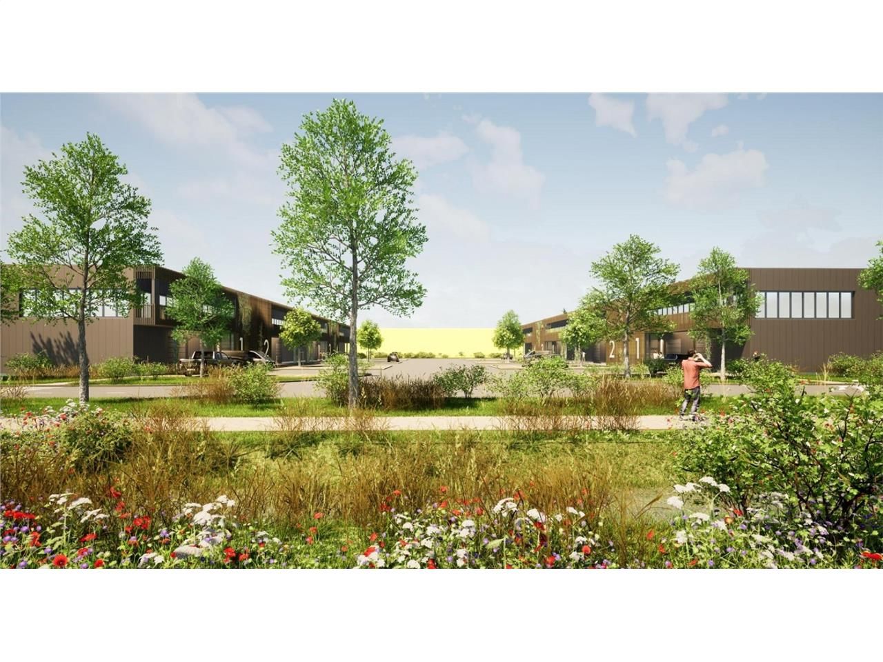 CBRE vous propose à louer ou à vendre un parc d'a