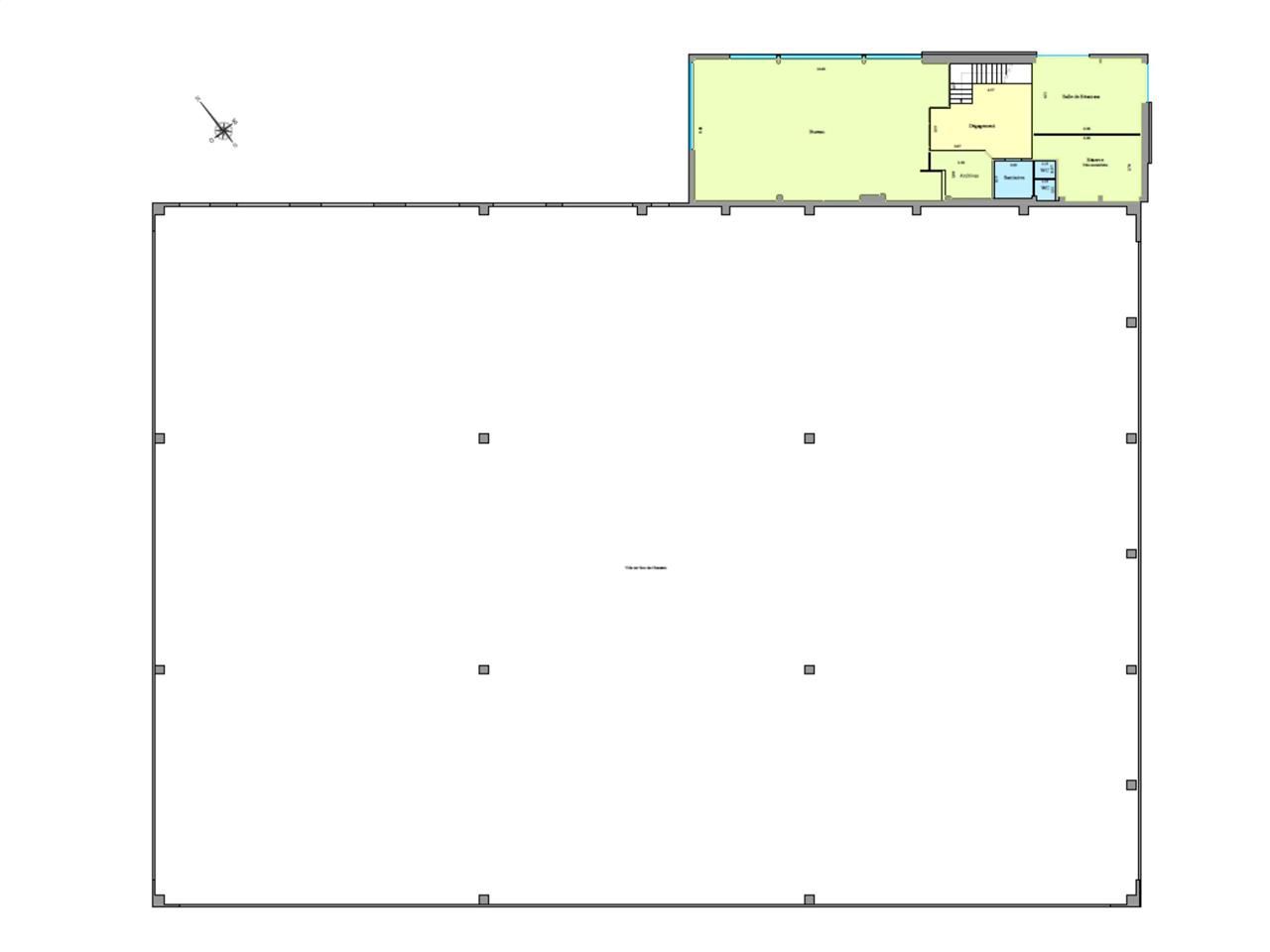 Location entrepots 2603 m² non divisibles
