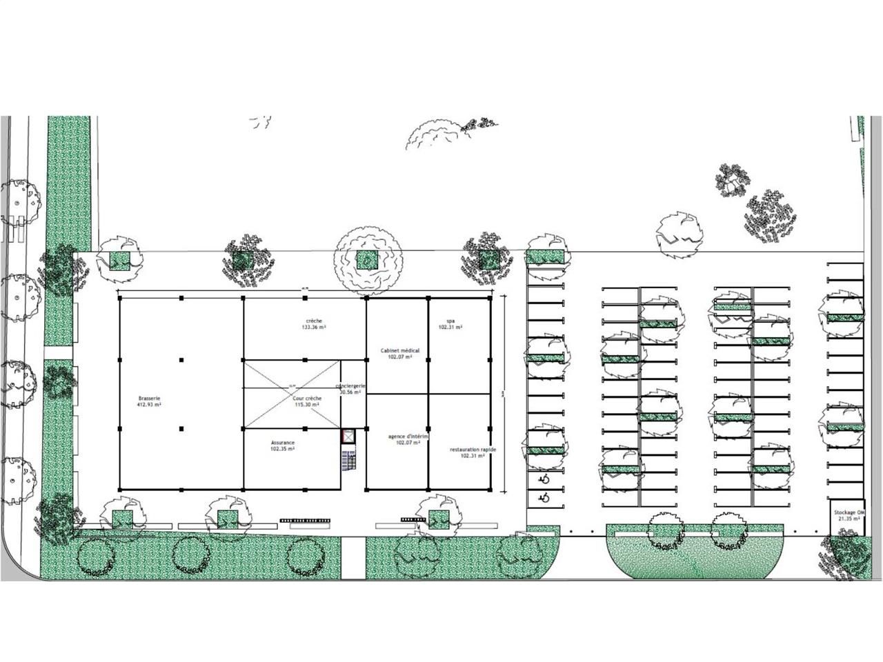 Location entrepots 2263 m² divisibles à partir de 75 m²